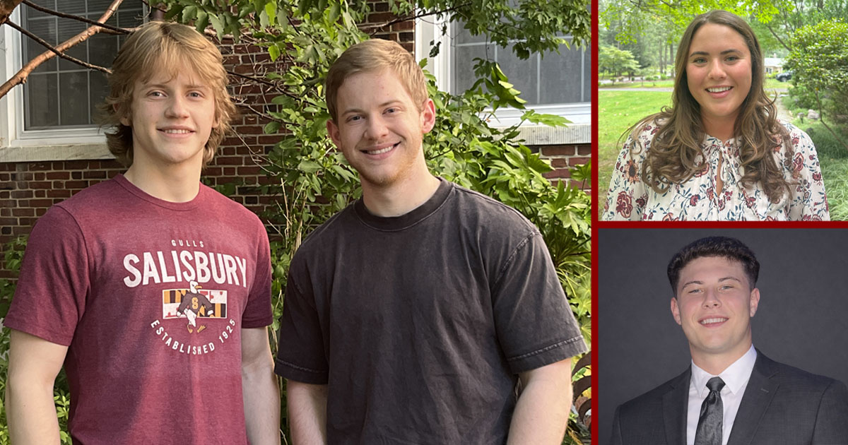 SU M.B.A. Graduates Kyle and Cole Zeder, and Brianna and Tristan Plotts